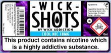 Cool Nicotine Boost - Wick Addiction