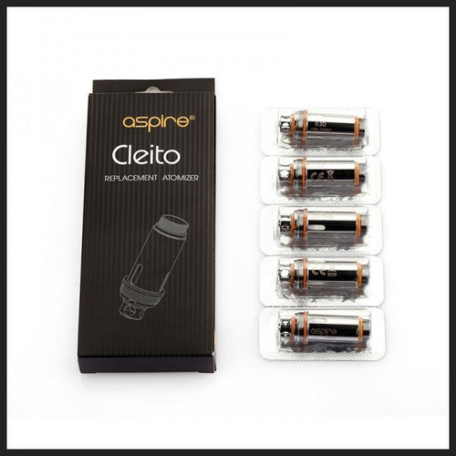 Aspire Cleito 5 Pack Coils - 0.2 & 0.4 Options - Wick Addiction