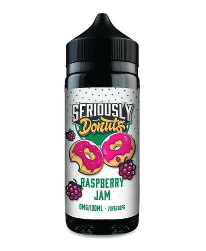 Seriously Donuts Raspberry Jam E-liquid - Wick Addiction
