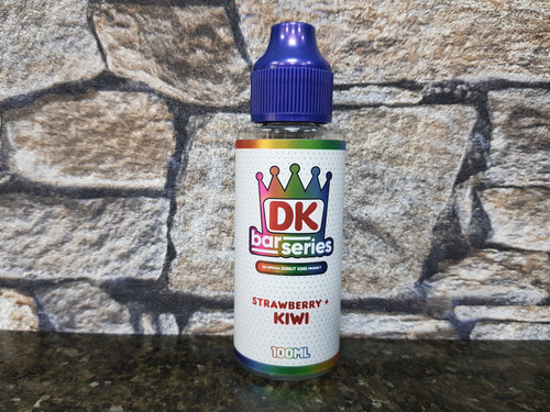 Donut King - Bar Series Strawberry & Kiwi 100ml High VG 0mg