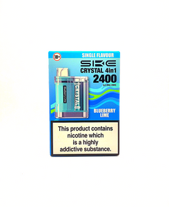 SKE 2400 Crystal 4 in 1 Disposable - Blueberry Lime