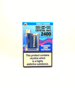 SKE 2400 Crystal 4 in 1 Disposable - Blueberry Sour Raspberry