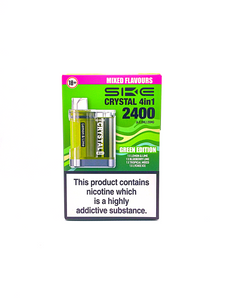 SKE 2400 Crystal 4 in 1 Disposable - Green Edition