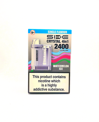SKE 2400 Crystal 4 in 1 Disposable - Watermelon Ice