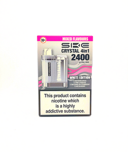 SKE 2400 Crystal 4 in 1 Disposable - White Edition