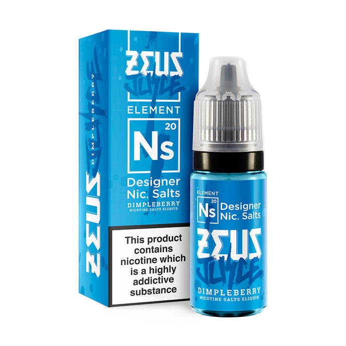 Zeus Juice - Dimpleberry 10ml 50/50 20mg Nic Salt - Wick Addiction