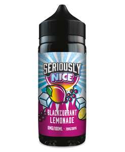 Seriously Nice Blackcurrant Lemonade E-liquid Shortfill - Wick Addiction