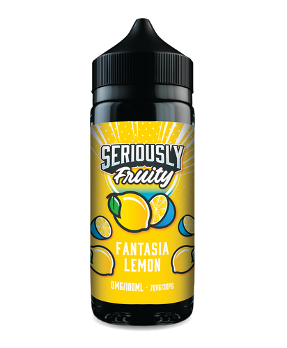 Seriously Fruity Fantasia Lemon E-liquid 100ml Shortfill - Wick Addiction