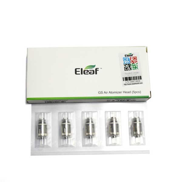 Eleaf GS Air Coils 5 Pack - 0.35, 0.75 and 1.5 Ohm Options - Wick Addiction