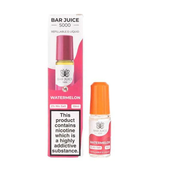 Bar Juice 5000 10mg - Flavour options - Wick Addiction
