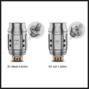 OBS KFB2 S1 Mesh 0.6ohm Coils - 5 Pack - Wick Addiction