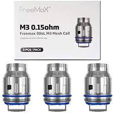 Freemax M Pro M3 Coils 0.15 - 3 Pack - Wick Addiction
